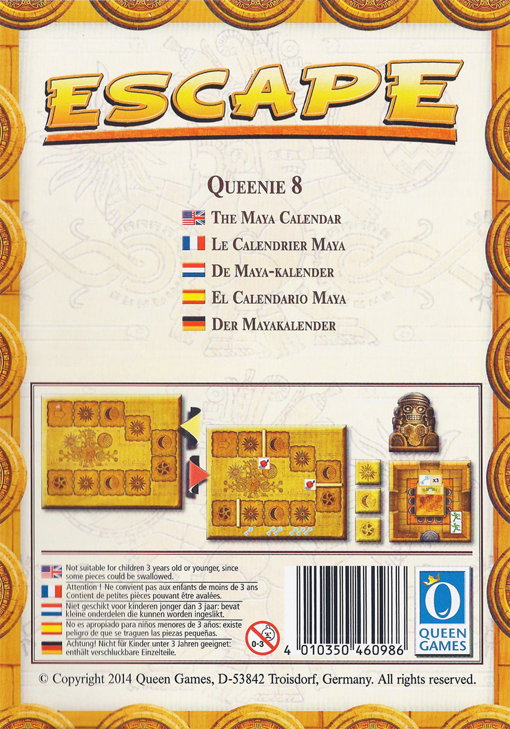 Escape: The Curse of the Temple – The Maya Calendar (Queenie 8)