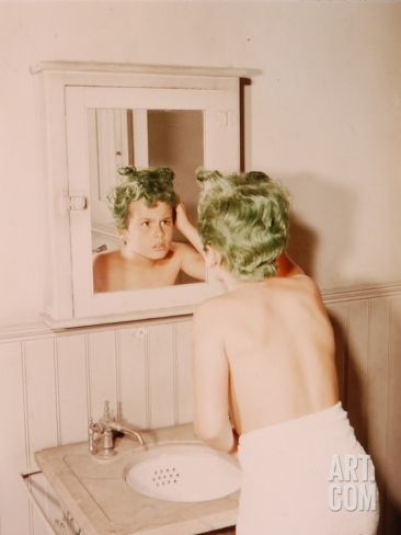 The Boy with Green Hair
