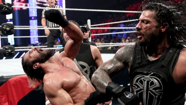 Seth Rollins vs. Randy Orton vs. Roman Reigns vs. Dean Ambrose (WWE, Payback 2015)