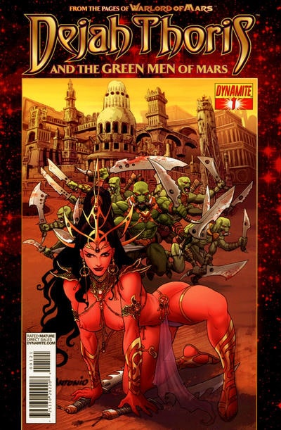 Dejah Thoris and the Green Men of Mars