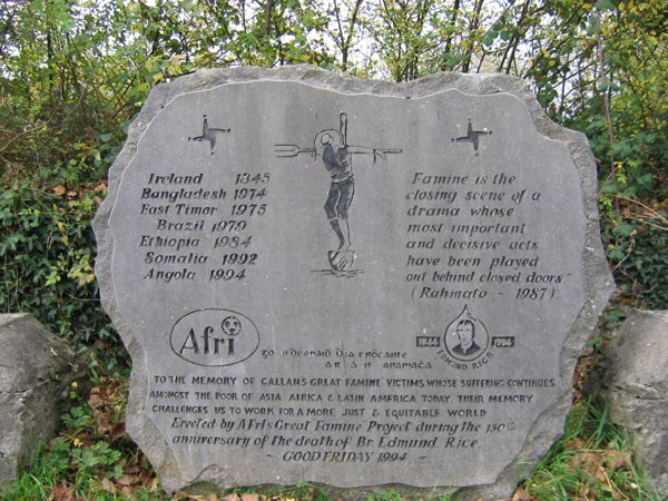 Irish Famine Memorials