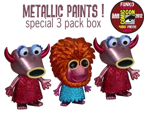 The Muppets Pop! Vinyl: Mahna Mahna and The Snowths Metallic Boxset (SDCC Exclusive)