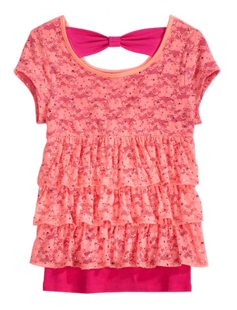 Tiered Lace 2fer Top