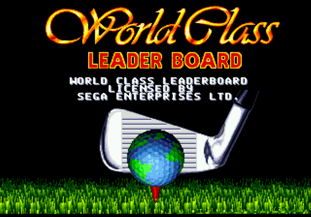 World Class Leaderboard Golf