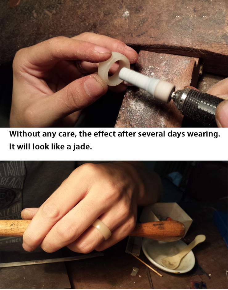 BespokePro Designer Buddhism Pipal Seed Ring BP0010111 %u2013 BespokePro Handcrafted Rings