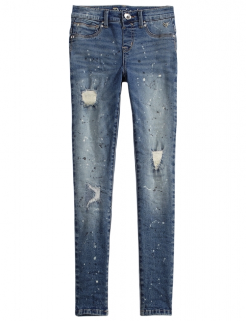 Paint Splatter High Waisted Jeggings