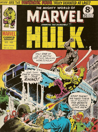 The Mighty World of Marvel The Mighty World of Marvel