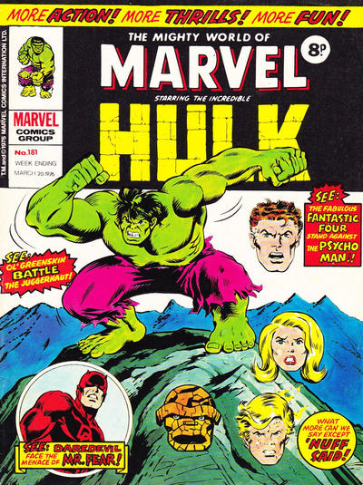 The Mighty World of Marvel The Mighty World of Marvel