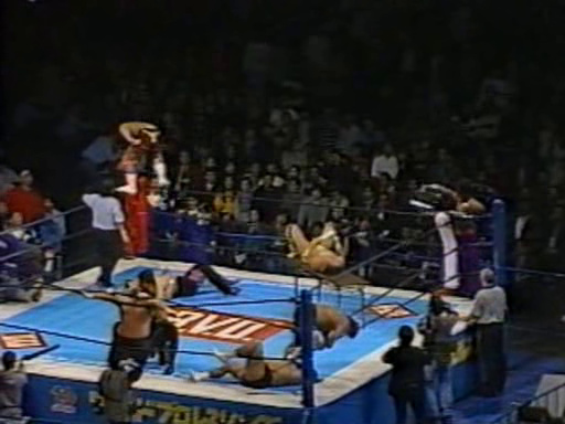 Masahiro Chono, Hiroyoshi Tenzan, Hiro Saito & Sabu vs Shinya Hashimoto, Riki Choshu, Hiroshi Hase & Junji Hirata (3/13/95)