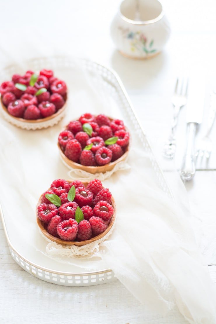 Tartelettes aux Framboises