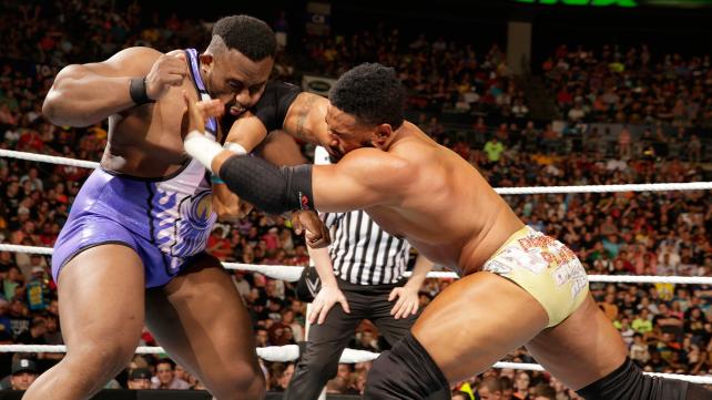 The Prime Time Players vs. Big E & Xavier Woods (WWE, Money in the Bank 2015)