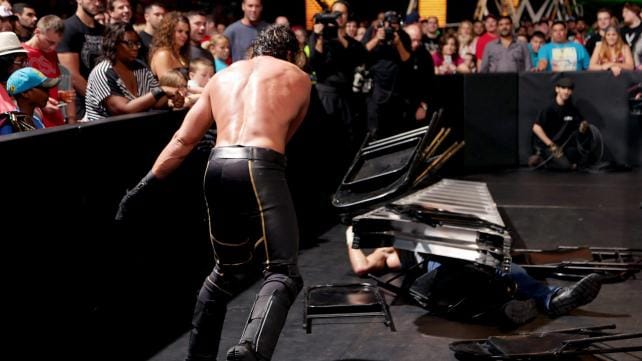 Dean Ambrose vs. Seth Rollins (WWE, Money in the Bank 2015)