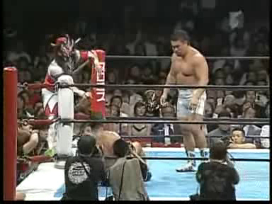 Kensuke Sasaki & Jushin Liger vs. Minoru Suzuki & Tiger Mask IV (6/5/04)