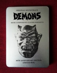 Demons Original Soundtrack Limited Tin Box