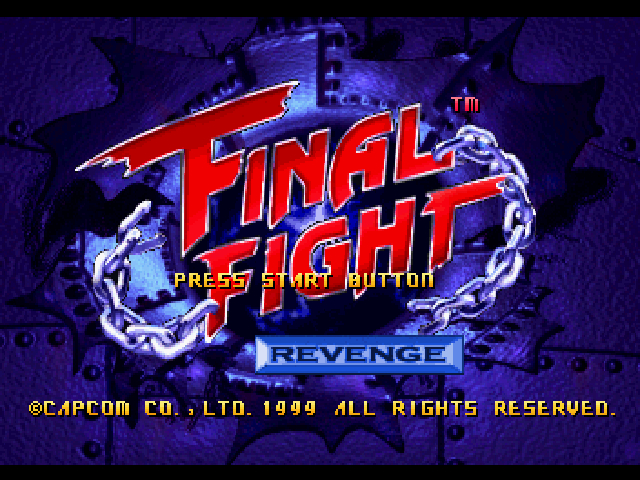 Final Fight Revenge [JP Import]