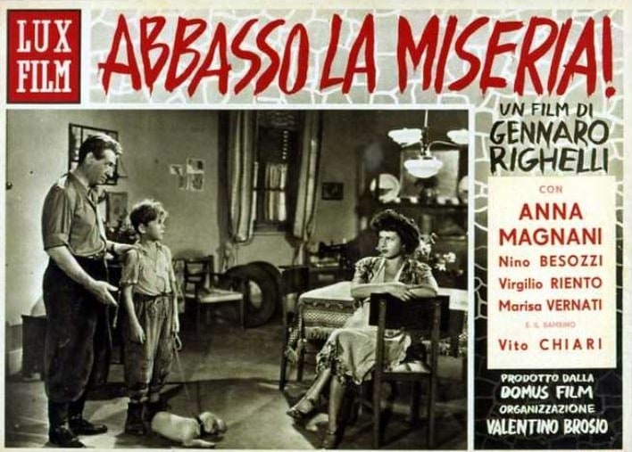 Abbasso la miseria!