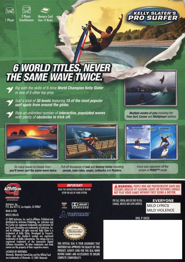 Kelly Slater's Pro Surfer