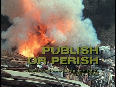 Columbo: Publish or Perish