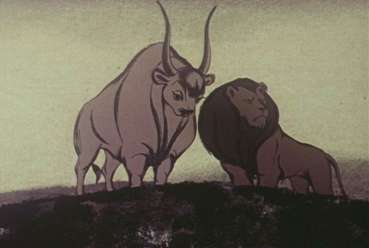 Lion and Ox (Lion and Bull) 