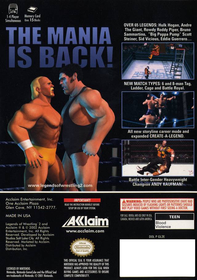 Legends of Wrestling II