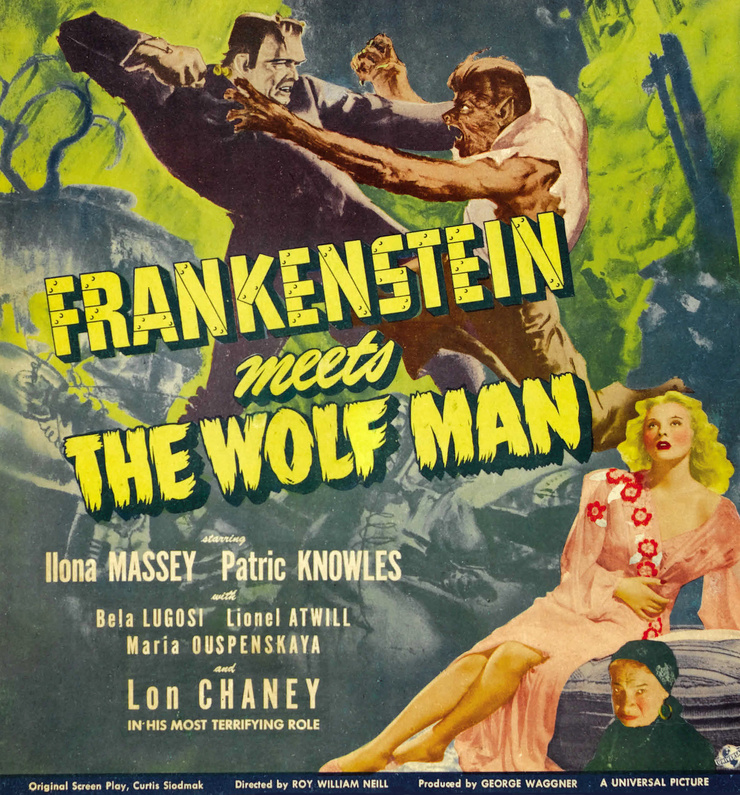 Frankenstein Meets the Wolf Man