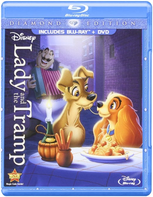 Lady and the Tramp (Diamond Edition Two-Disc Blu-ray/DVD Combo in Blu-ray Packaging)