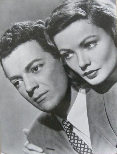 Gene Tierney, Cornel Wilde