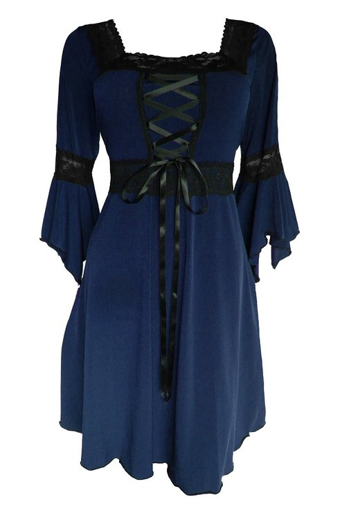 Dare To Wear Victorian Gothic Women's Plus Size Renaissance Corset Dress Icing 4x