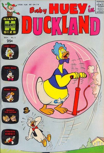 Baby Huey in Duckland