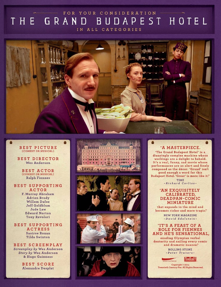 The Grand Budapest Hotel