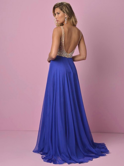 Floor-Length Chiffon Formal/Evening Dress