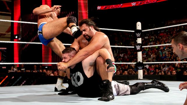 Cesaro vs. Kevin Owens vs. Rusev (7/13/15)