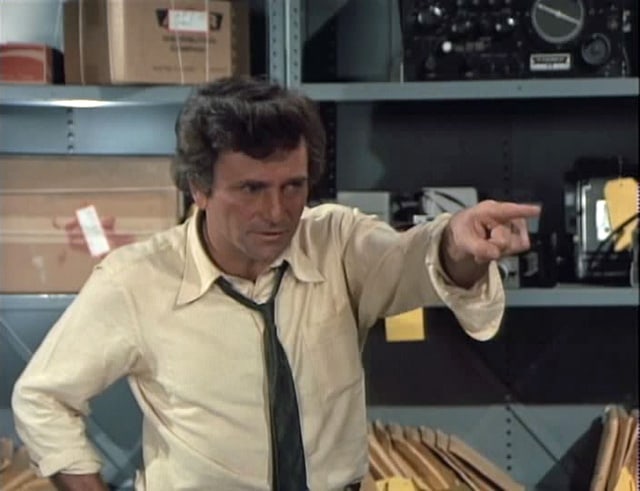 Columbo: Negative Reaction