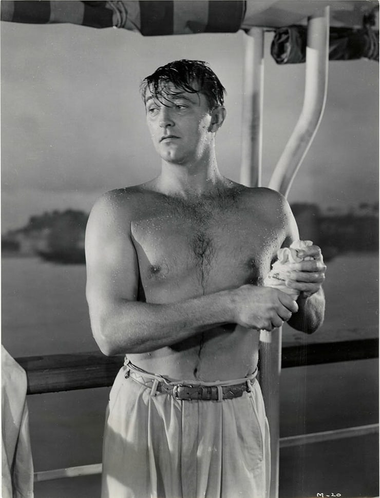 Robert Mitchum.