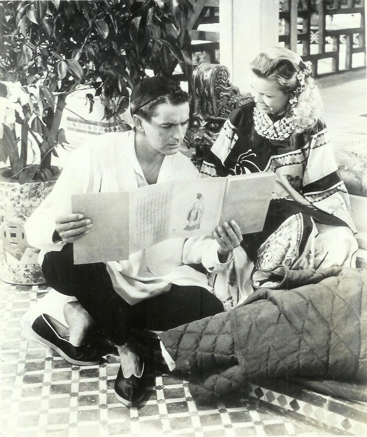 Tyrone Power Cécile Aubry