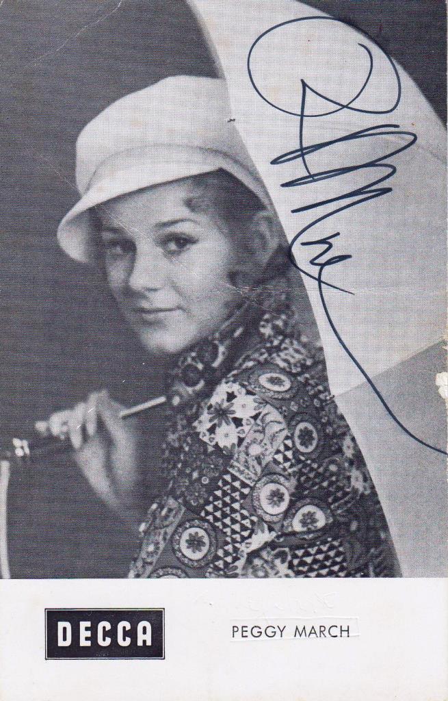 Peggy March.