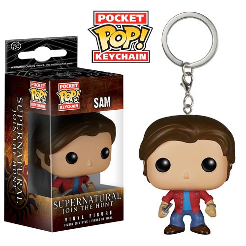 Supernatural Pocket Pop! Key Chain: Sam Winchester