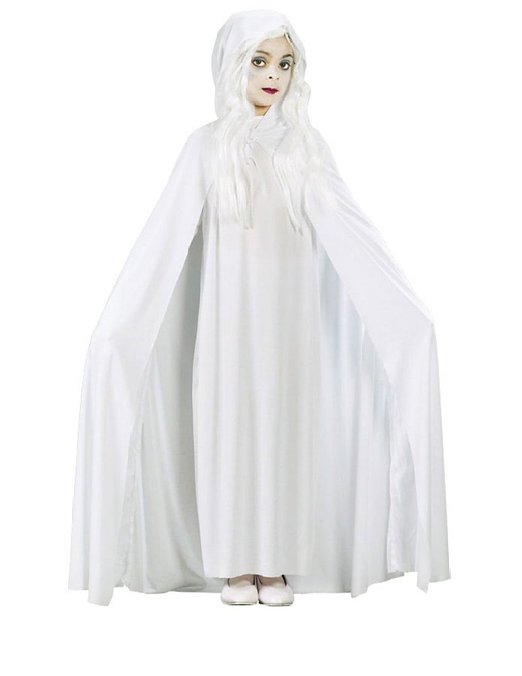 Gossamer Ghost Child Md Kids Girls Costume