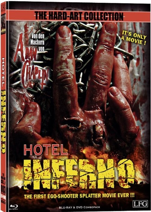 Hotel Inferno (2013) UNCUT Limited Edition Mediabook 2000 pc. (Blu-ray+DVD)