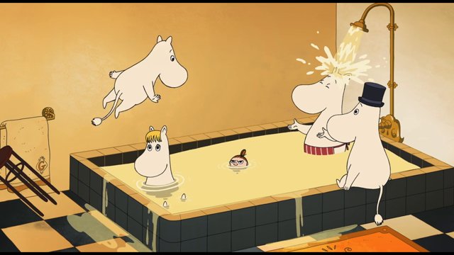 Moomins on the Riviera