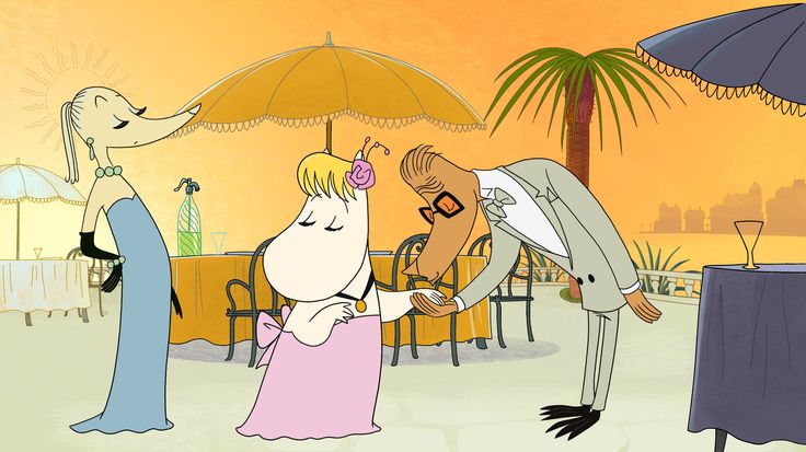 Moomins on the Riviera