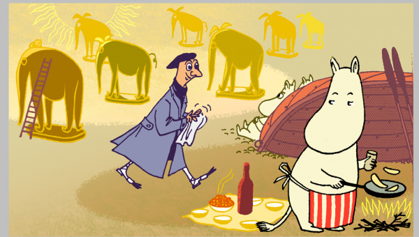 Moomins on the Riviera Moomins on the Riviera