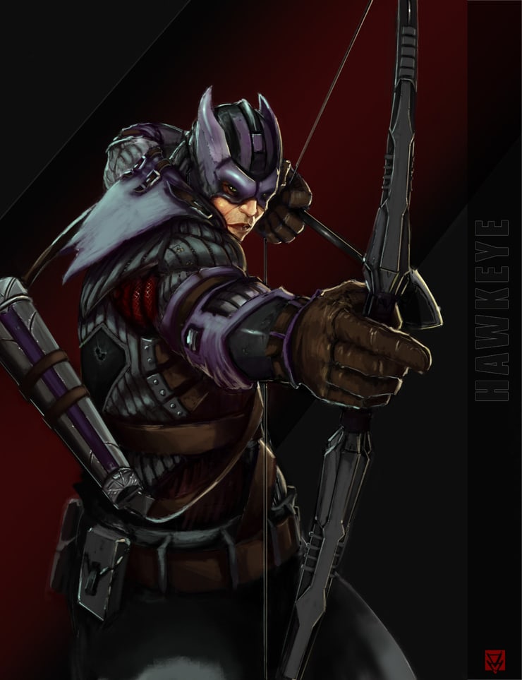 ultimate hawkeye mask