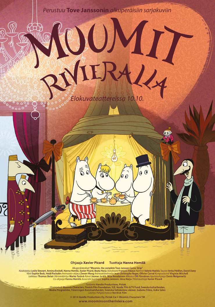 Moomins on the Riviera