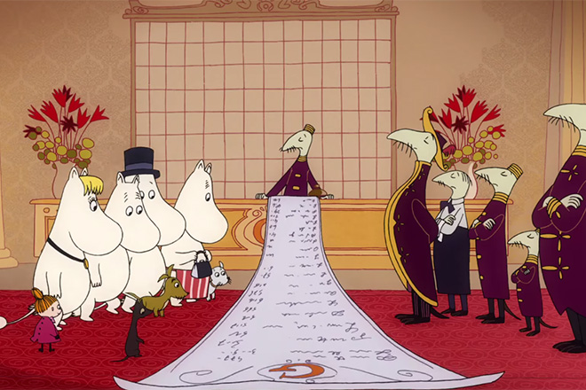 Moomins on the Riviera