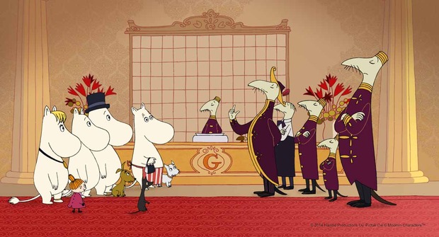 Moomins on the Riviera