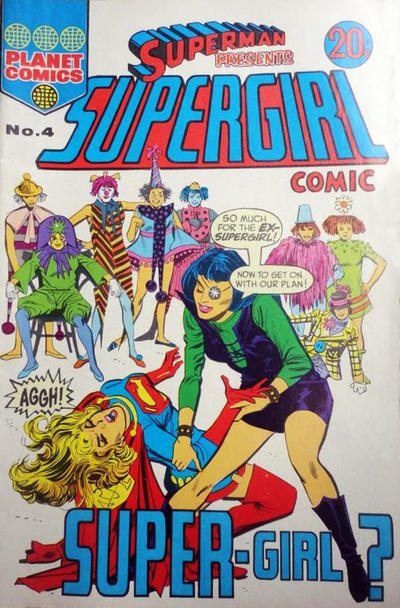 Superman Presents Supergirl Comic Superman Presents Supergirl Comic