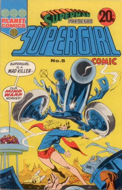 Superman Presents Supergirl Comic Superman Presents Supergirl Comic
