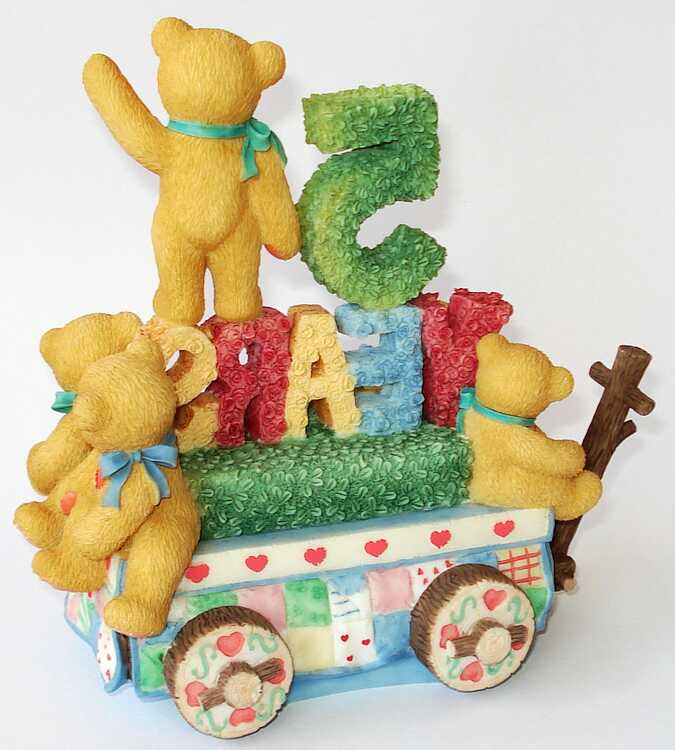 Cherished Teddies - 1999 Members Only Figurine  (5 Years Bears Float)