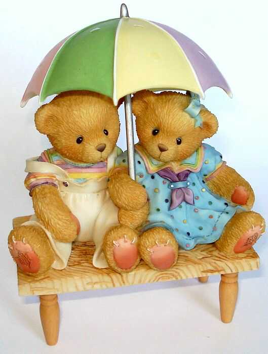 Cherished Teddies: Carter And Elsie - 